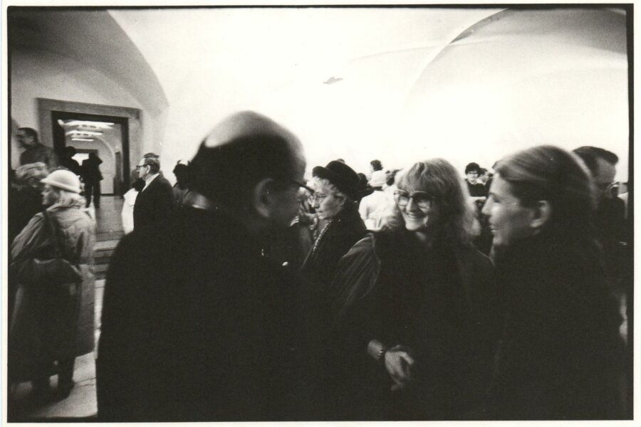 Zleva Karel Holešovský, Blanka Šperková, Alice Ulmanová